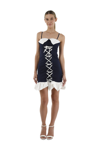 Dark Blue Angelie Long Dress