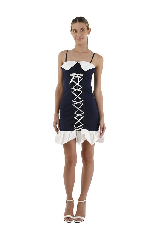 Dark Blue Angelie Long Dress