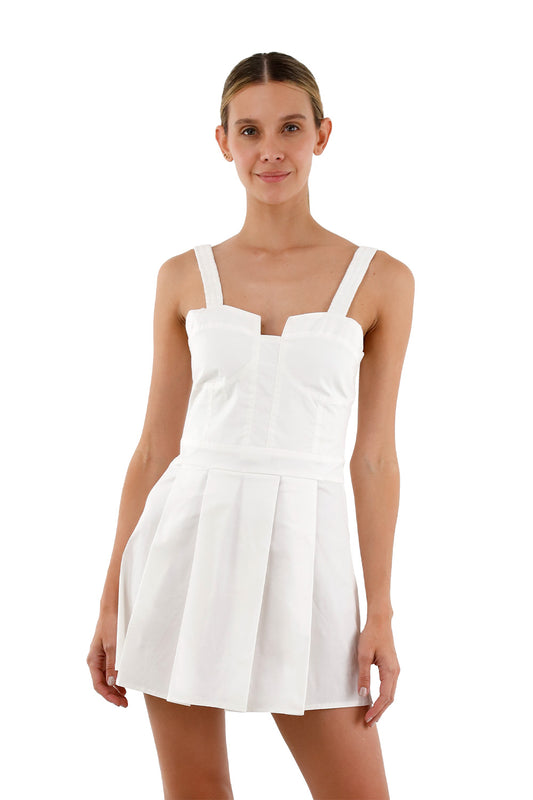 Ivory Dannia Short Dress