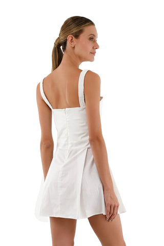 Ivory Dannia Short Dress