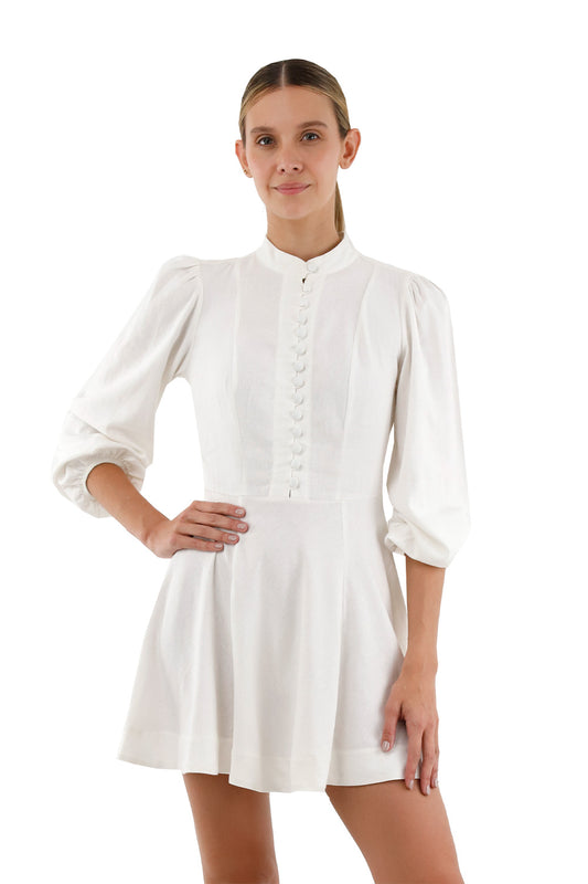 Ivory Juliette Short Dress