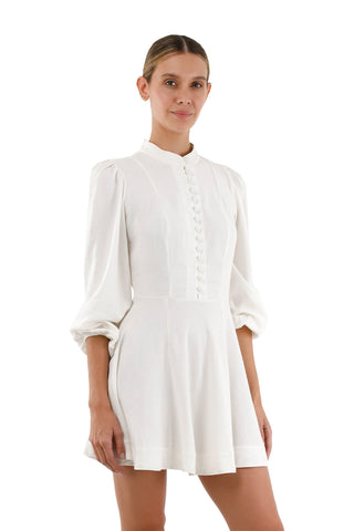 Ivory Juliette Short Dress