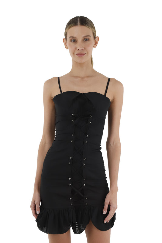 Black Angelie Long Dress