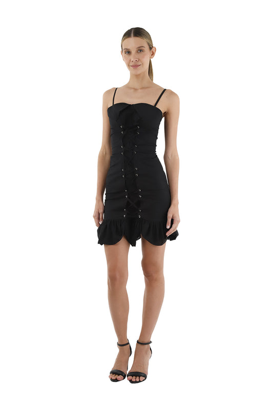 Black Angelie Long Dress