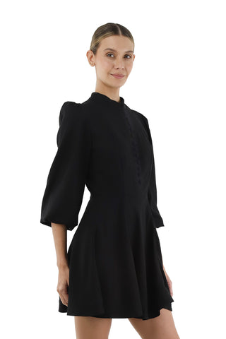 Black Juliette Short Dress