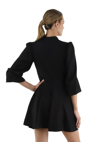 Black Juliette Short Dress