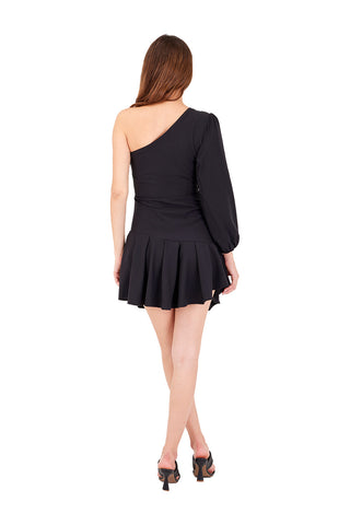 BLACK PALLADIUM SHORT DRESS