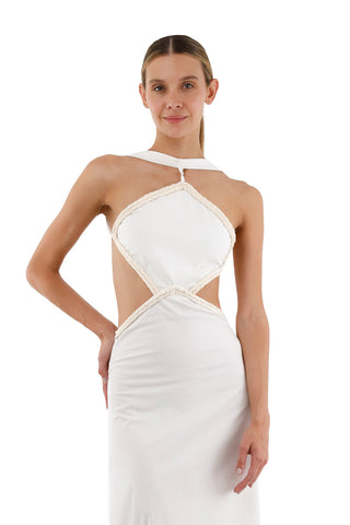Ivory Lorde Long Dress