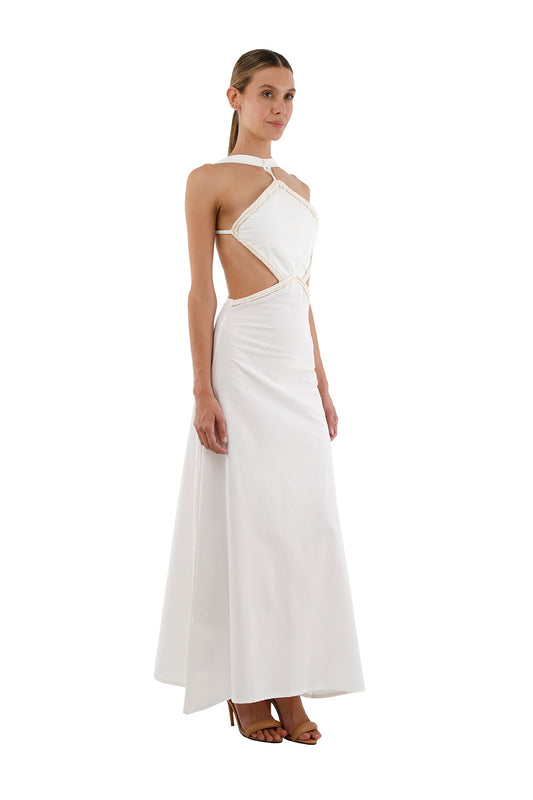 Ivory Lorde Long Dress
