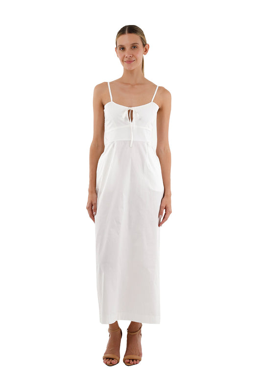 Ivory Pauline Long Dress