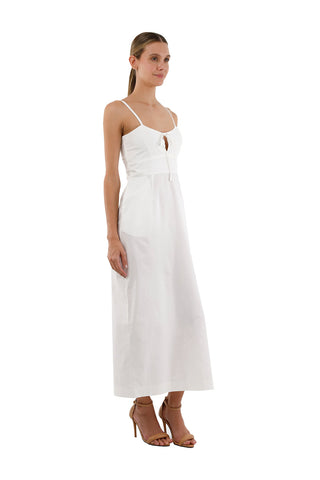 Ivory Pauline Long Dress