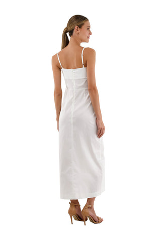 Ivory Pauline Long Dress
