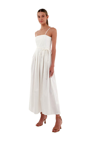 Ivory Long Provencal Dress