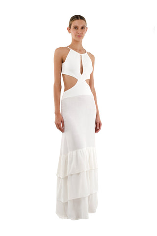 Ivory Rue Long Dress