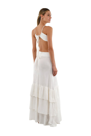 Ivory Rue Long Dress