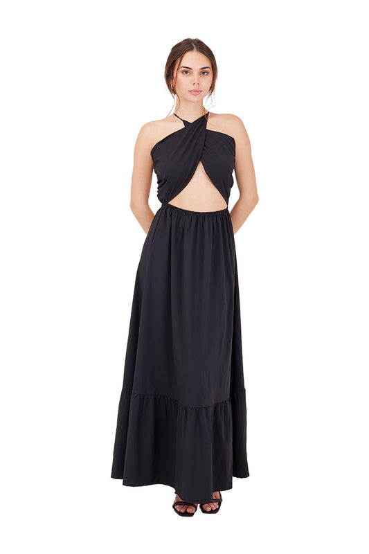 BLACK GENESIS LONG DRESS
