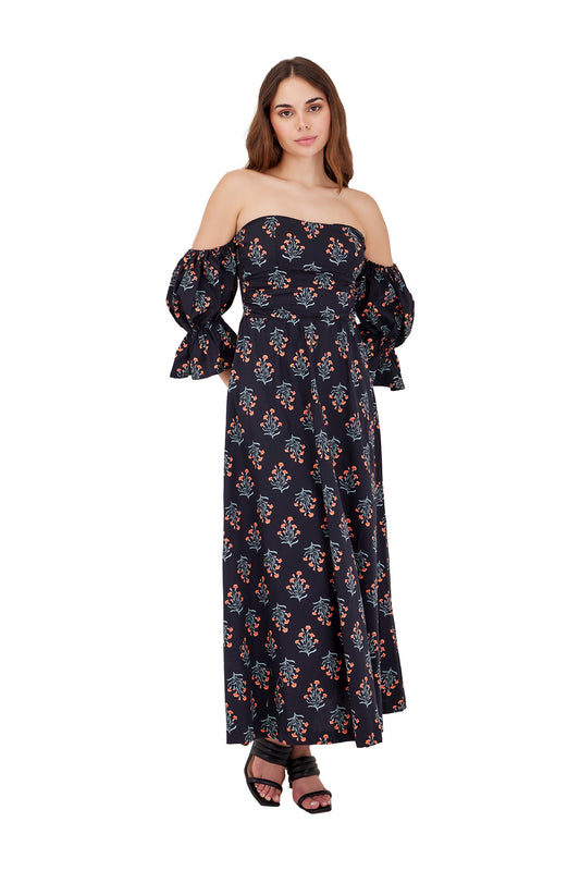 VINE RADIANT SOUL LONG DRESS