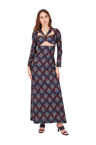 VINE SIENNA LONG DRESS