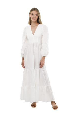 IVORY GLORY LONG DRESS