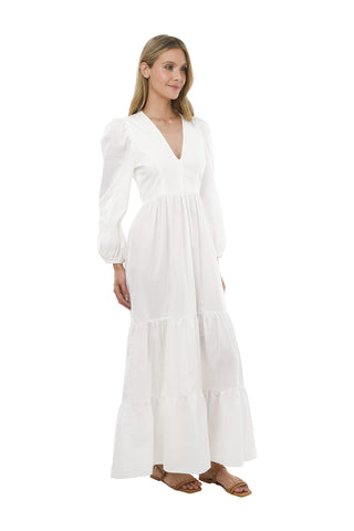 IVORY GLORY LONG DRESS