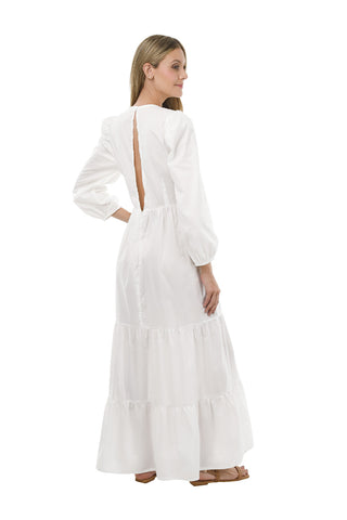 IVORY GLORY LONG DRESS