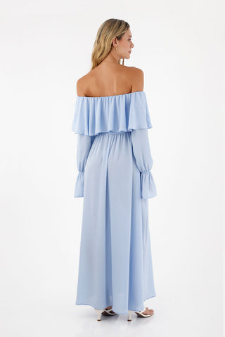 Light Blue Elle Long Dress