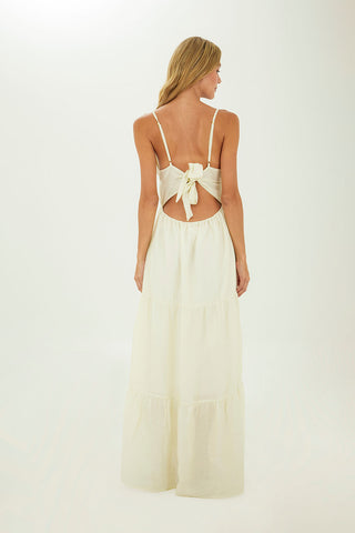 Ivory Mirage Long dress