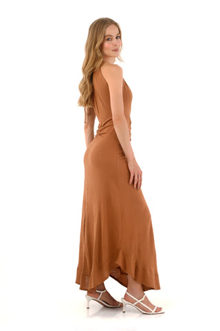 Toupe Aurelia Long Dress