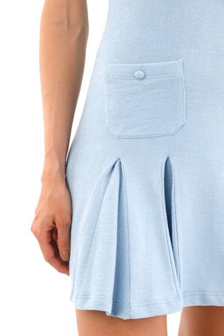 Light Blue Amelie Short Dress