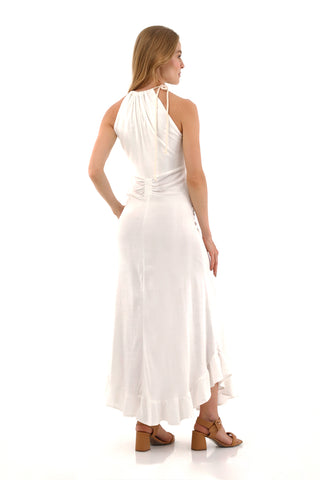 Ivory Aurelia Long Dress