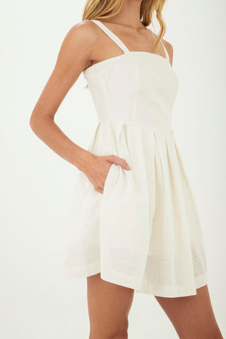 Ivory Serene Short Dress