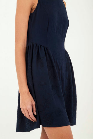 Blue Solene Short Dress