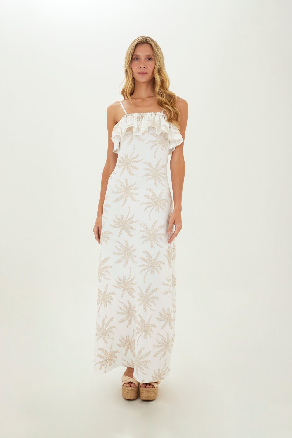 Ivory Carline Long dress