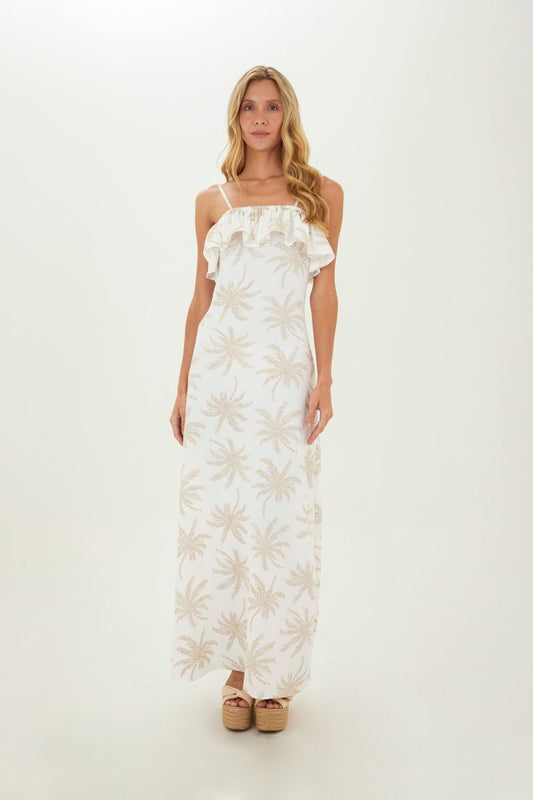 Ivory Carline Long dress