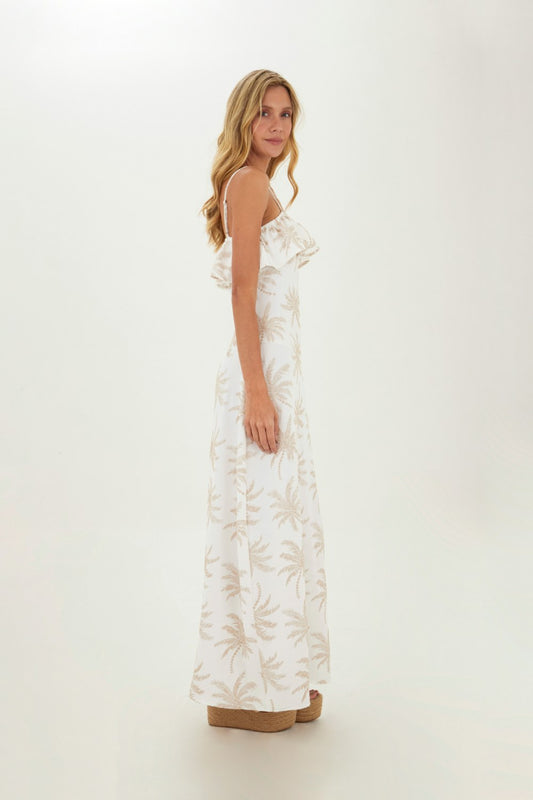 Ivory Carline Long dress