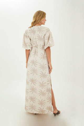 Beige Celeste Long dress