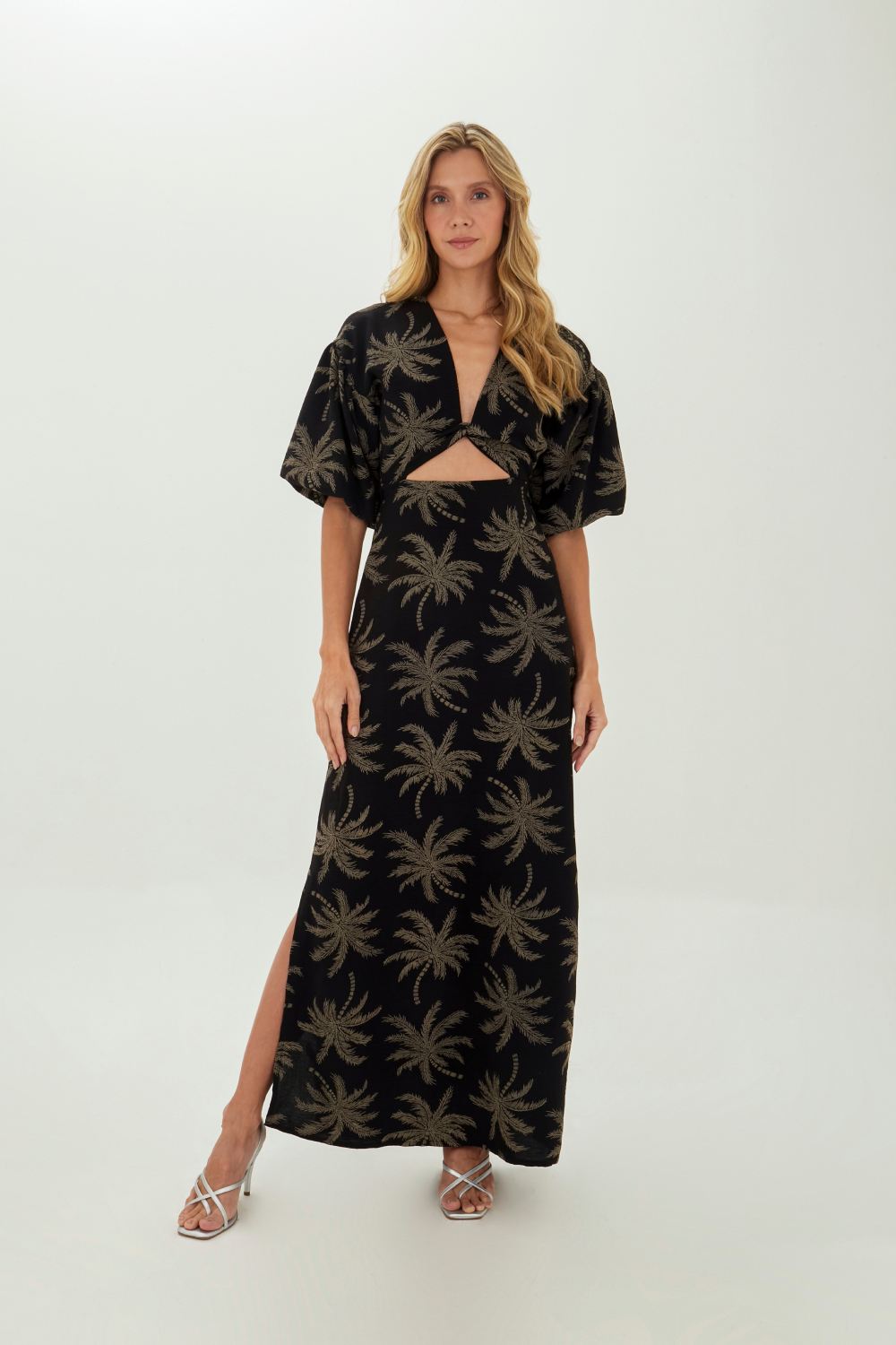 Black Celeste Long dress
