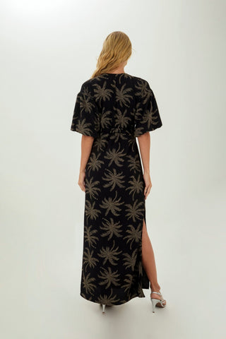 Black Celeste Long dress