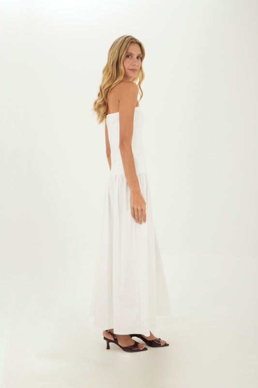 Ivory Kira Long Dress