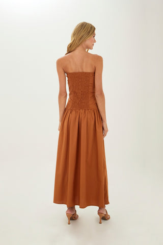 Taupe Kira Long Dress