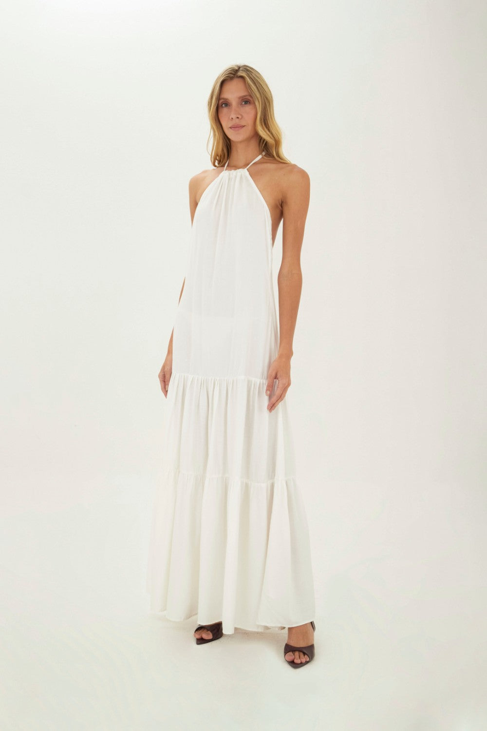 Ivory Luzia Long Dress