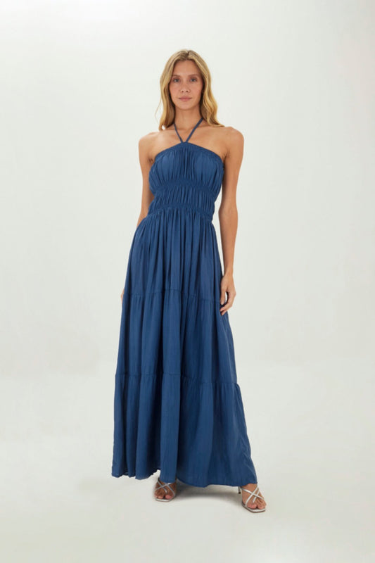 Blue Nayade Long Dress