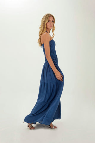 Blue Nayade Long Dress