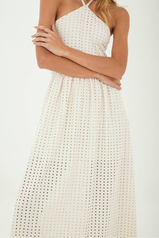 Beige Regine Long dress