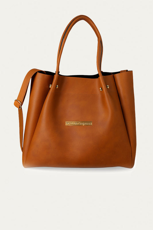Honey brown Dauphine Satchel for Woman