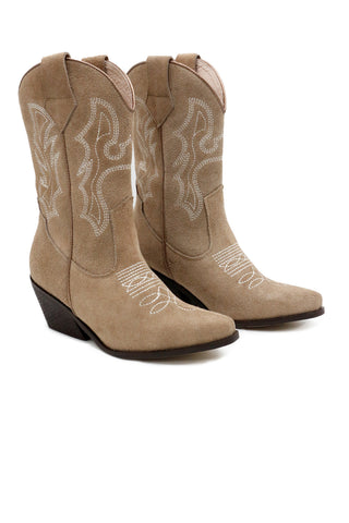 Sand Roux Western Boots