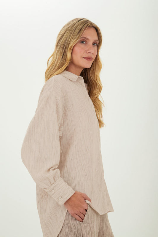 Beige Carly Shirt