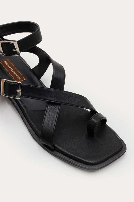 Black Gabriela Sandals