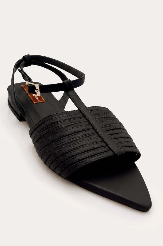 Black Paloma Sandals