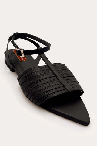 Black Paloma Sandals
